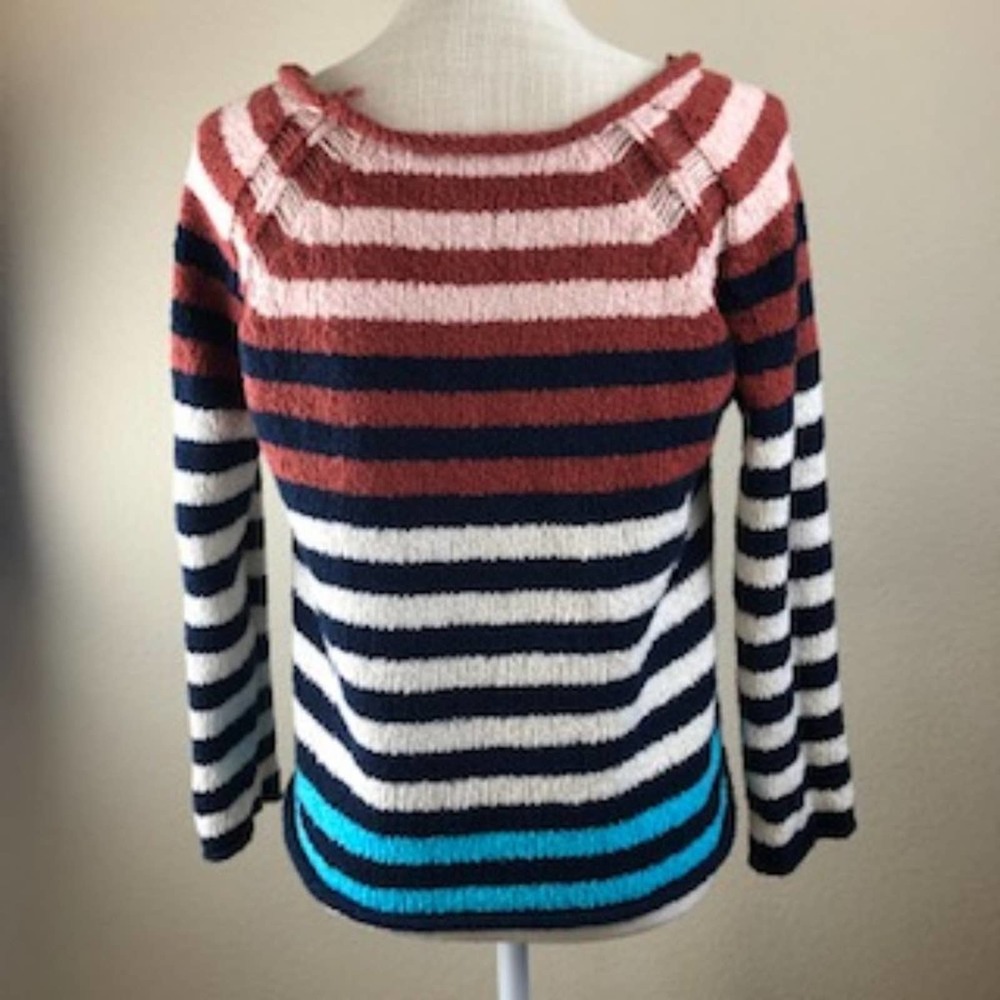 Moth Striped Sweater by Anthropologie, XS